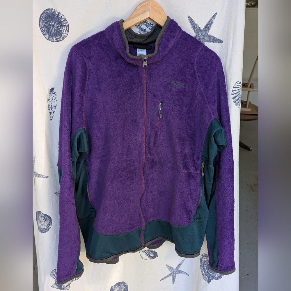 Patagonia Mens R2 Regulator Full Zip Size XL High Loft Hybrid